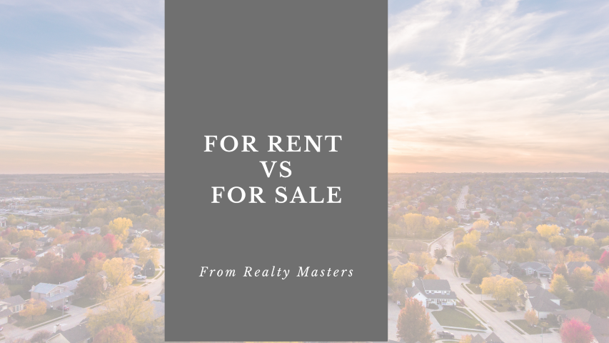 Should you Rent or Sell Your Current Home?