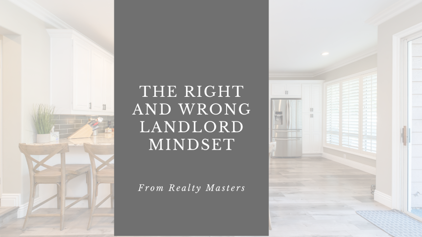 The Right and Wrong Landlord Mindset