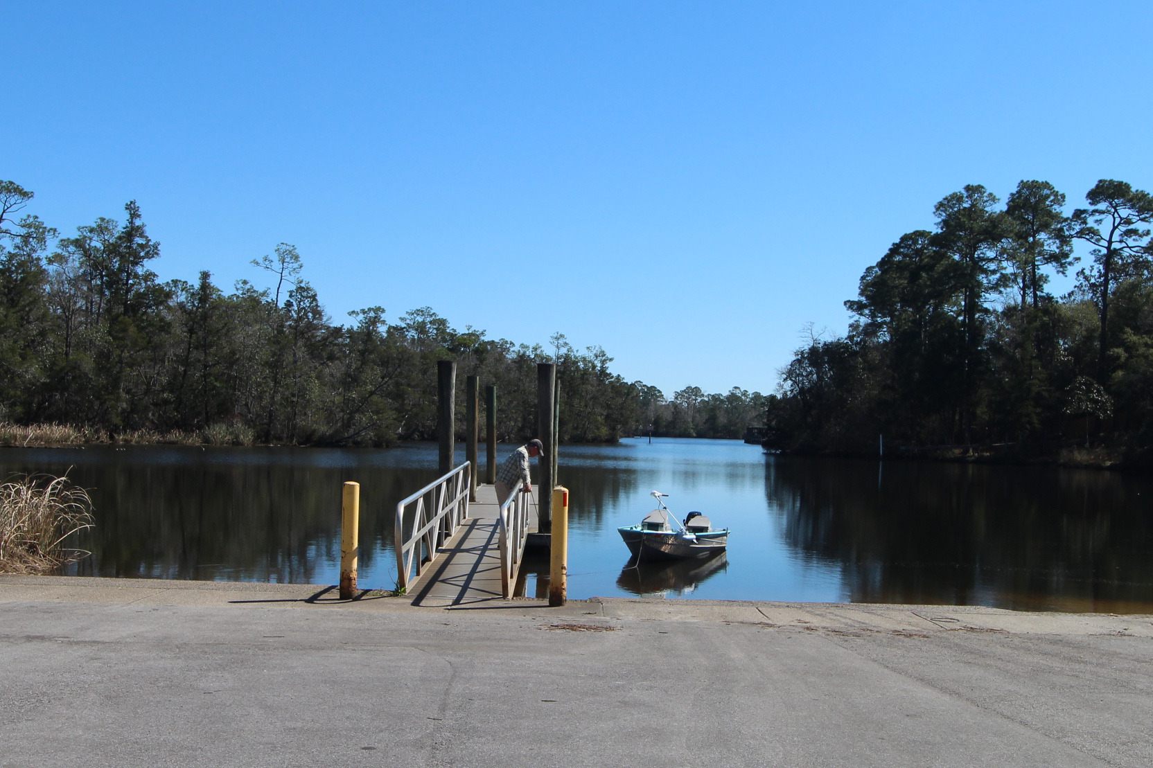 Carpenter's Park Boat Launch in Milton Florida