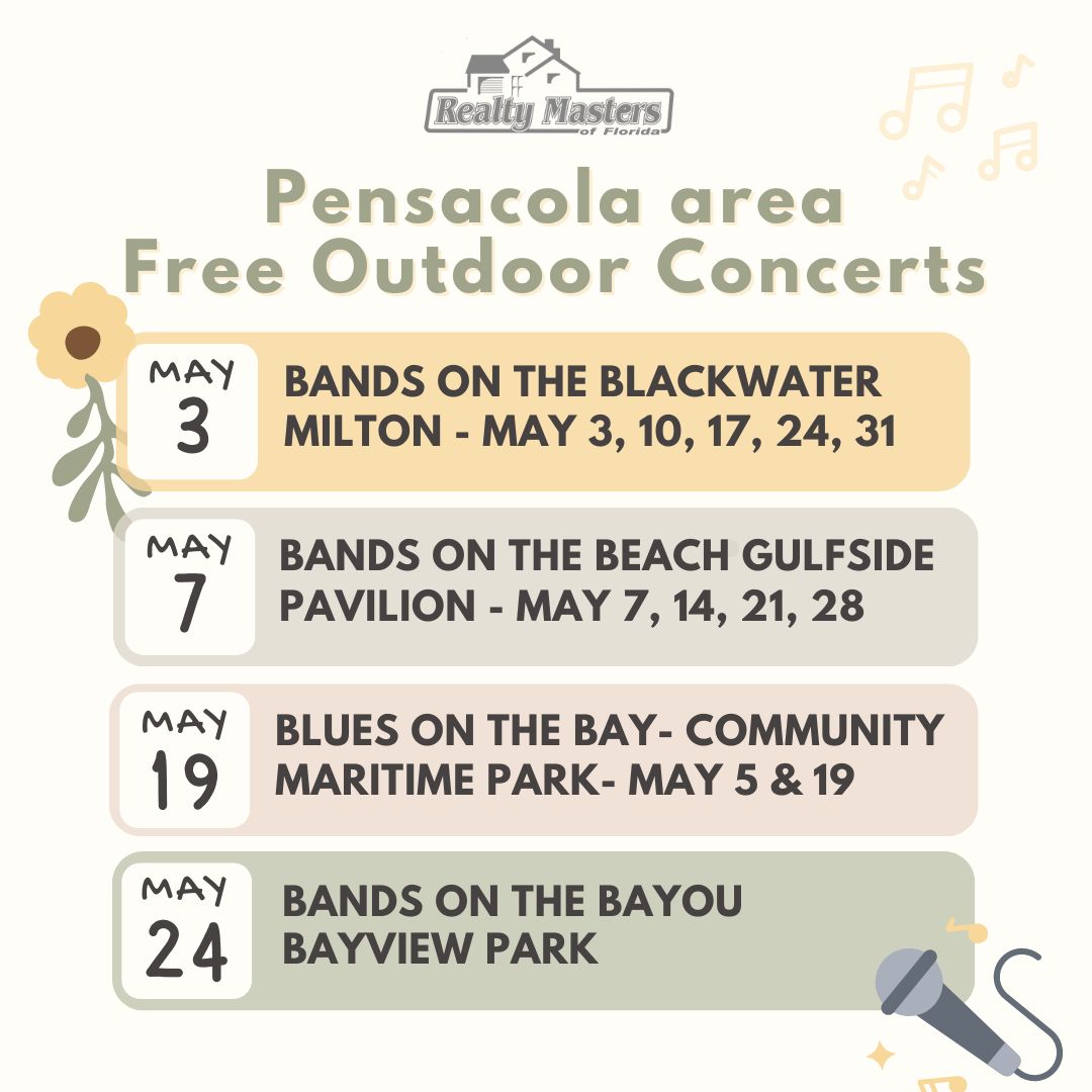 Pensacola outdoor concerts